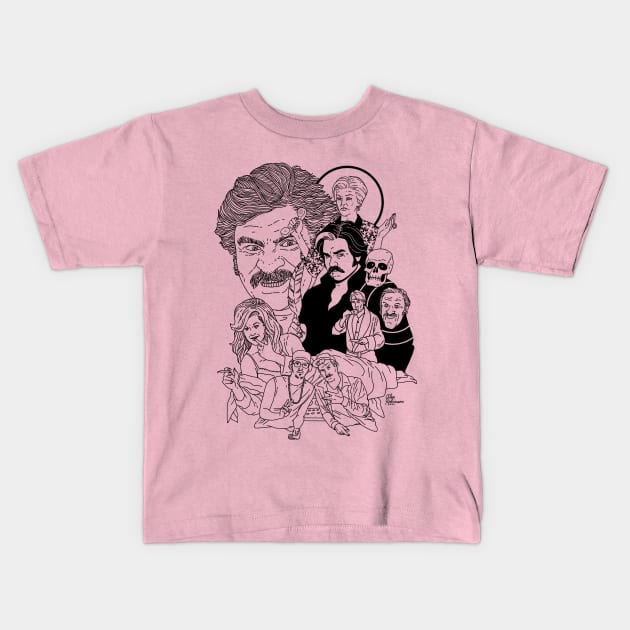 Toast of London - line Kids T-Shirt by AlexRobinsonStuff